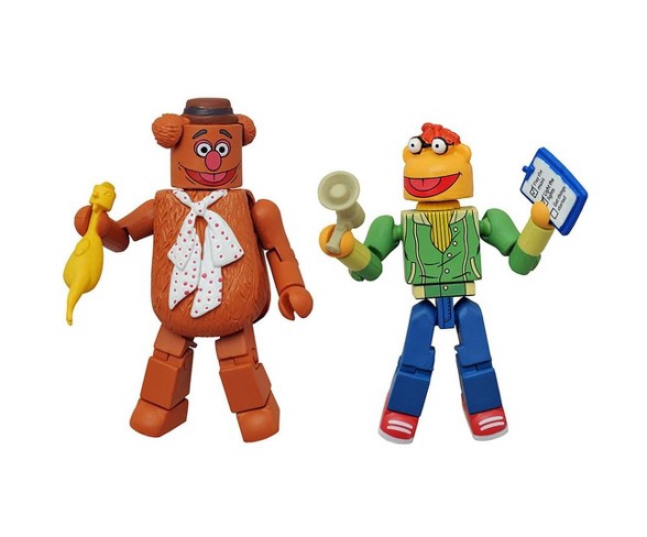 Muppets Minimates Series 1 2-Pack: Fozzie Bear & Scooter