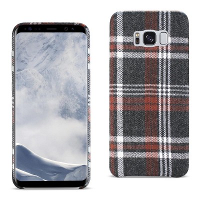 Reiko Samsung Galaxy S8 Edge/ S8 Plus Checked Fabric Case in Brown
