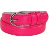 CTM Kid's Leather 1 inch Basic Dress Belt (Pack of 2) - 4 of 4
