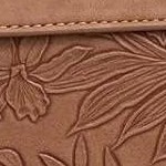 embossed brown