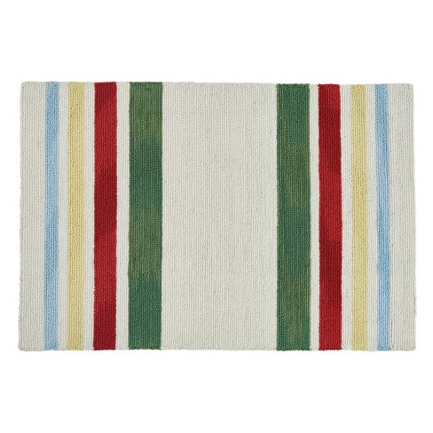 Barnyard Designs 2x3 Handmade 100% Cotton Woven Rug, Small Area