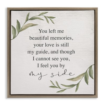 Stupell Industries Grieving Inspirational Heartfelt Phrase, 18" x 18"