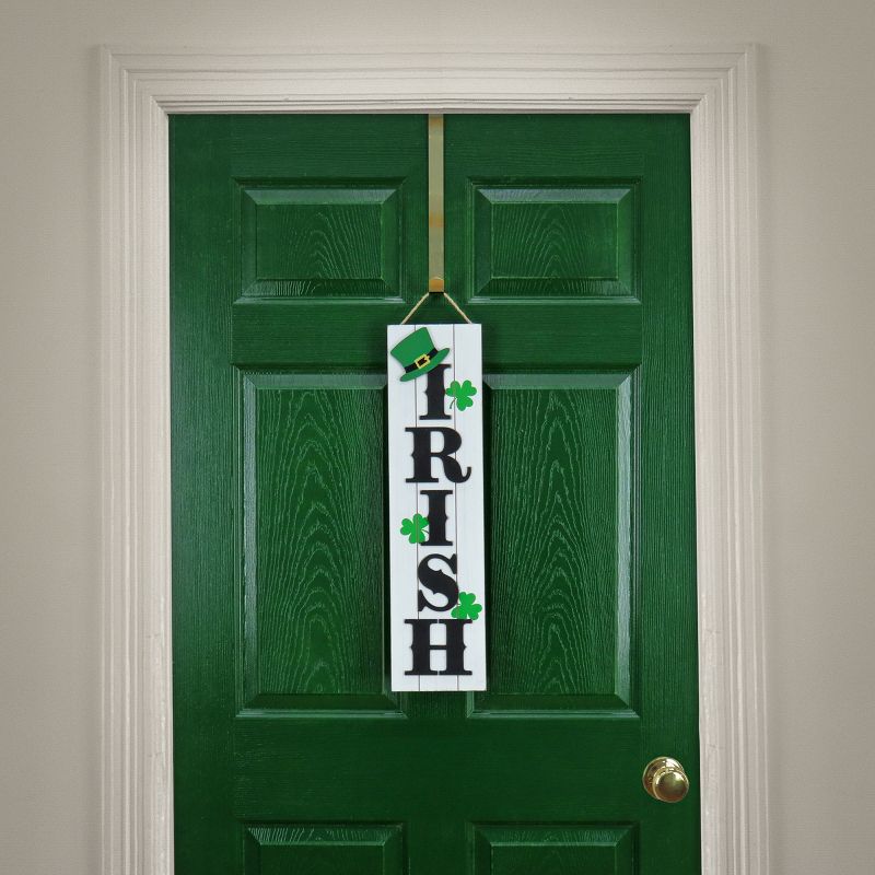 National Tree Company 24 Inches 'Irish' Hanging Wall Decoration, Green, Saint Patrick's Day Collection, 2 of 4