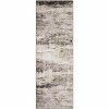 Abstract Area Rug, Machine Washable Runner Rug with Non Slip Backing Foldable Low Pile Carpet Runner Ultra Soft Distressed Farmhouse Throw Rug - 4 of 4