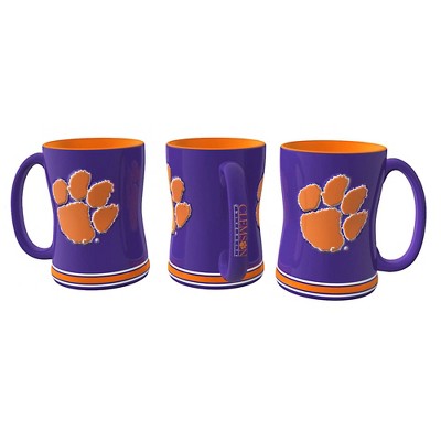 NCAA Clemson Tigers Relief Mug - 14oz