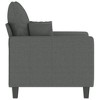 vidaXL Sofa Chair Dark Gray 23.6 in. Fabric - 4 of 4