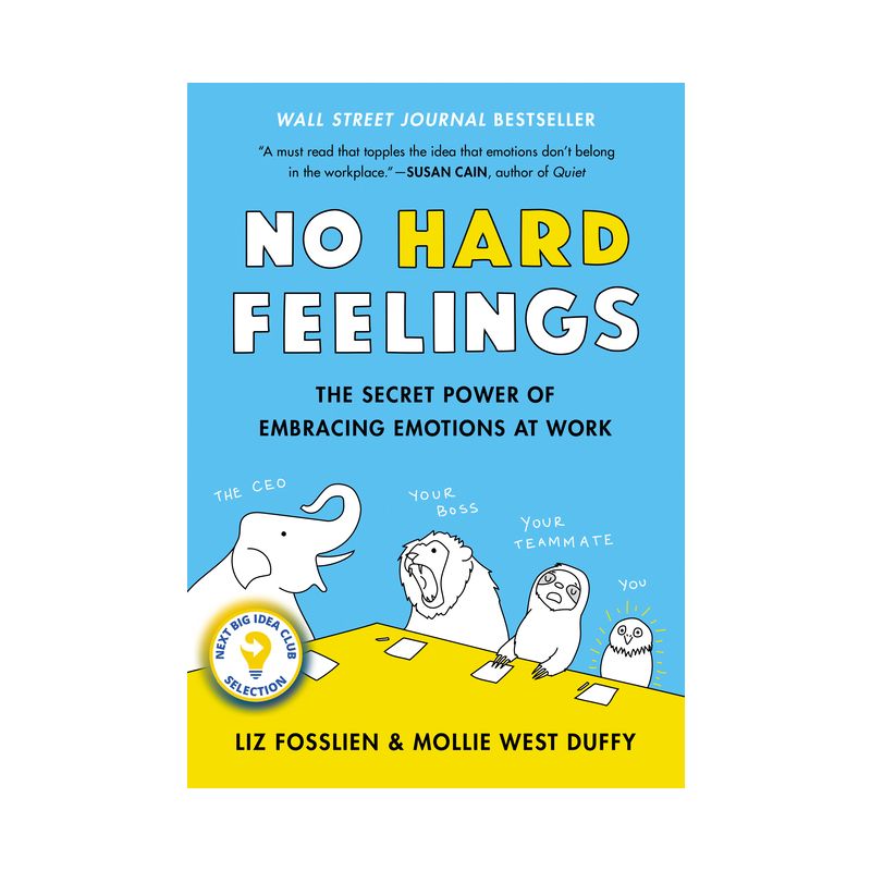 No Hard Feelings - by  Liz Fosslien & Mollie West Duffy (Hardcover), 1 of 4
