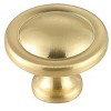 Elegant Lighting Garlande 1.2Inch Diameter Brushed Gold Mushroom Knob Multipack (Set of 10) - 4 of 4