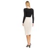 Women's Waterfall Midi Skirt - naked zebra - 2 of 2