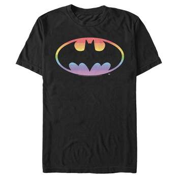 Men's Batman Rainbow Logo T-Shirt