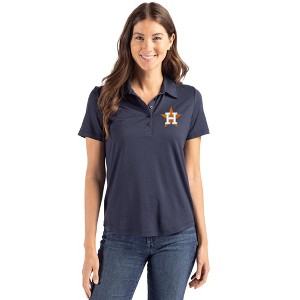 Houston Astros Cutter & Buck Coastline Epic Comfort Recycled Womens Polo - 1 of 1