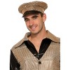 Forum Novelties Sequin Officer Hat (Gold) - 2 of 3