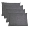 Saro Lifestyle Stonewashed Overlock Edge Placemat (Set of 4) - 3 of 4