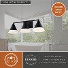 VAXCEL Winthrop 3-Light 25.25 in. Wide Modern Contemporary Bathroom Vanity Lighting Fixture - 4 of 4