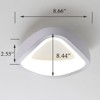 Claxy Led Flush Mount Ceiling Light Black 4000K 10W 8-inch - 2 of 4
