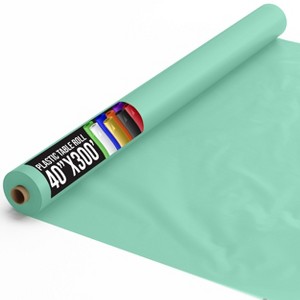 Crown  Plastic 40" x 300' Tablecloth Roll - 1 of 4