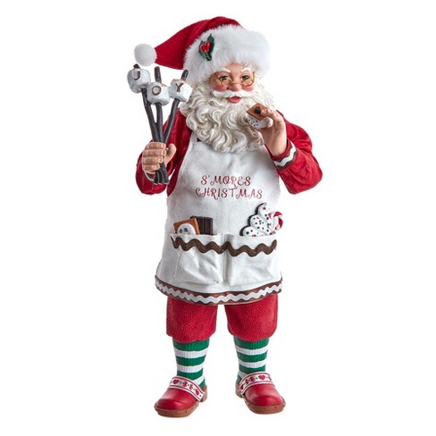 Kurt Adler 10.5 Inch Fabriché S'mores Santa : Target