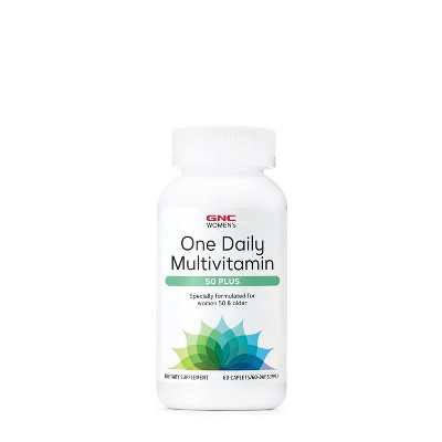 GNC Women's 50 Plus One Daily Multivitamin - 60 Caplets