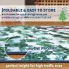 TackView Christmas Rug, Washable Rugs with Non Slip TPR Backing, Snowman & Reindeer Xmas Holiday Carpet, for Laundry, Entryway - 3 of 4