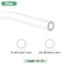 Unique Bargains Clear Plastic Tube PVC Flexible Low Pressure Industrial Tubing 1 Pc - 3 of 4