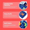 Joyfy Christmas Kids Dinosaur Robe for Boys Hooded Boys Bath Robe, Kids Christmas Pajamas - 4 of 4