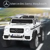 Costway Mercedes Benz 12V Electric Kids Ride On Car  RC Remote Control W/Trunk - 4 of 4