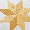 Collections Etc Oversized Classic Star Patchwork Floral Border Quilt - 3 of 3