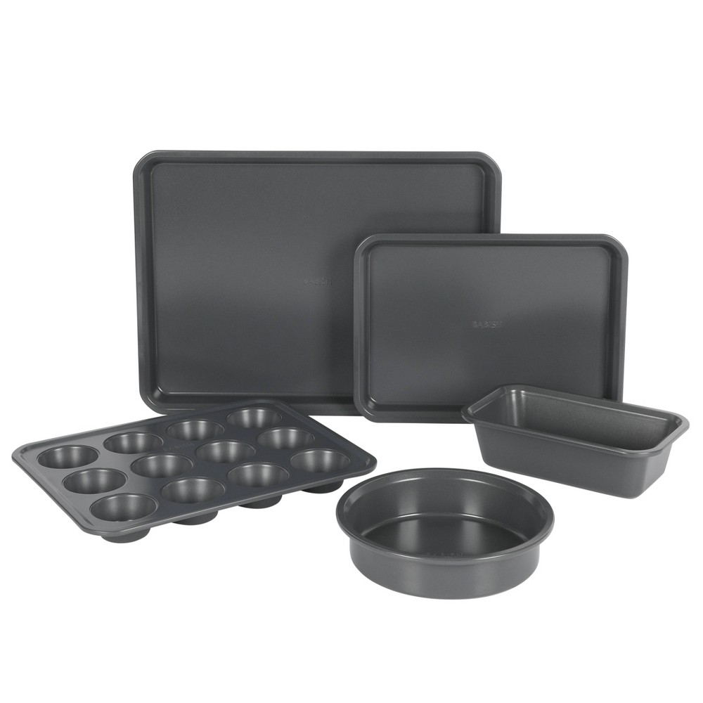 Gibson Home Babish 5pc Carbon Steel Bakeware Set