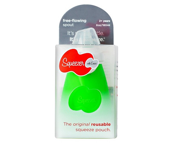 Squeezer with Eeeze&#153; Reusable Pouch 6oz - Lime