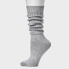 Women's Slouch 2pk Crew Socks - Universal Thread™ 4-10 - 2 of 4