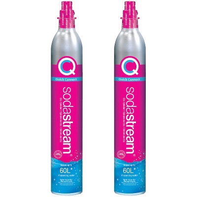 Sodastream Quick Connect Co2 Exchange Carbonator Set Of 2 Plus Target ...