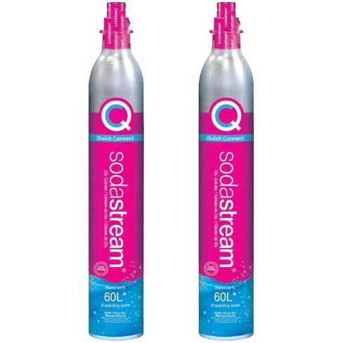 Exchange and refill C02 gas cylinders (incl. Pink Quick Connect) –  SodaStream