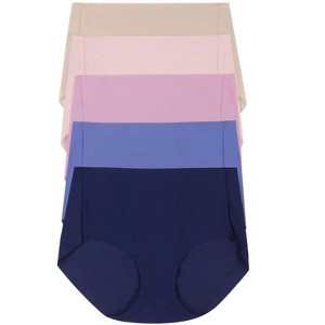 Felina No Show Elastic Free Brief 5-Pack - 1 of 1