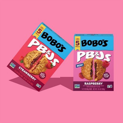 Bobo's Oat Bars Peanut Butter & Jelly Raspberry - 10.5oz/5ct