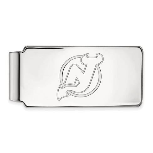 Black Bow Jewelry Sterling Silver New Jersey Devils NHL Money Clip - image 1 of 3