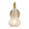 Savoy House Adams 1 - Light Wall Light in  Warm Brass - 2 of 2