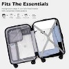 Coolife Luggage Suitcase  Hardside PC+ABS Spinner TSA Lock Telescopic Handle(24in) - 2 of 4