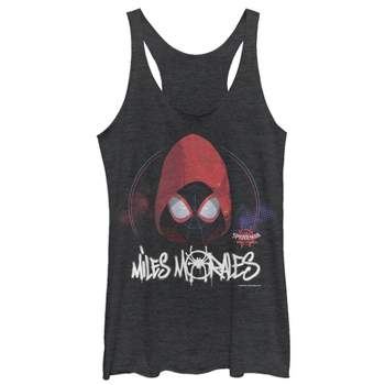 Women's Marvel Spider-Man: Into the Spider-Verse Hooded Miles Racerback Tank Top