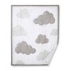 Crib Bedding Set In the Clouds 4pc - Cloud Island™ Platinum - image 2 of 4