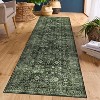 Area Rug Washable Stain Resistant Carpet with Non-Slip Backing Soft Touch Low Pile Floor Cover for Bedroom Living Room Dining Room - 4 of 4