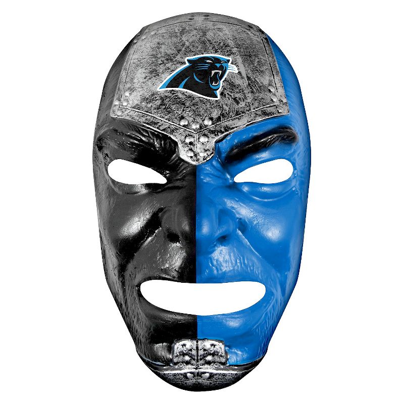 NFL Carolina Panthers Franklin Sports Fan Face Mask, 1 of 2