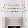 Big Dot of Happiness Roar Dinosaur - Dino Mite T-Rex Birthday Party Letter Banner Decoration - 36 Banner Cutouts and Happy Birthday Banner Letters - 3 of 4