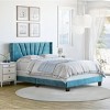 Ariana Velvet Upholstered Platform Bed Frame - Eco Dream - 4 of 4
