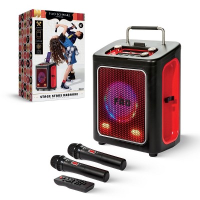 Kids Karaoke Machine Speaker Educational Music Player Set