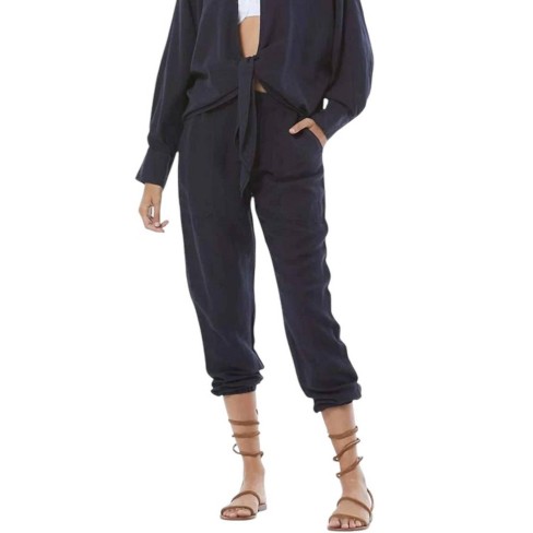 Women s Trooper Linen Jogger Young Fabulous Broke Target