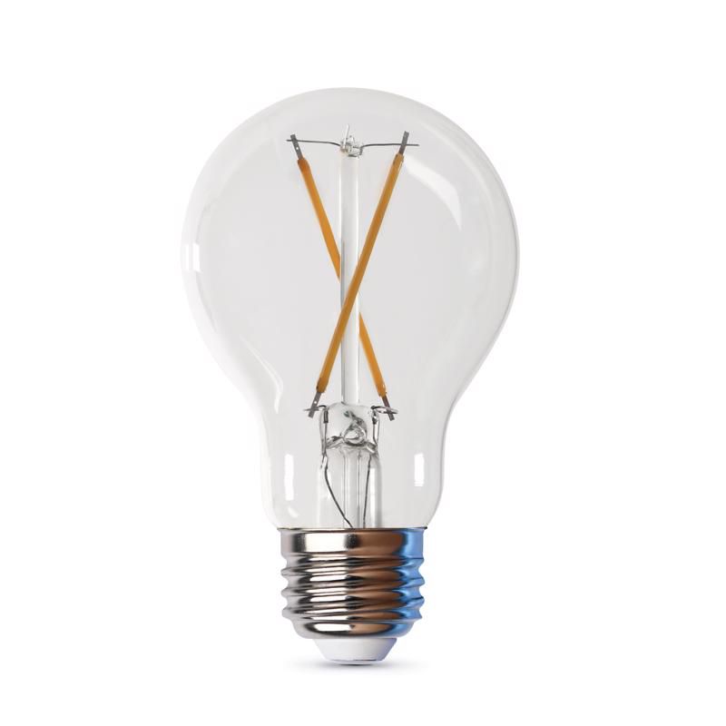 Feit Electric A19 E26 (Medium) Filament LED Bulb Daylight 40 Watt Equivalence 4 pk, 2 of 3