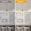 Bella Depot Modern Silver Crystal Chandelier Luxury Dimmable Metal Pendant Light for Hallway, Kitchen Island - 4 of 4