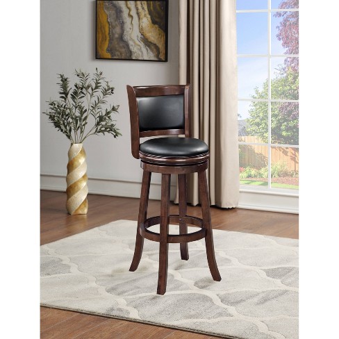 Extra tall deals leather bar stools