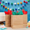 Juvale 160 Sheets Bulk Colored Tissue Paper for Gift Wrap Bags, Birthday Party Presents Wrapping, Red & Green, 15 x 20 in - 3 of 4