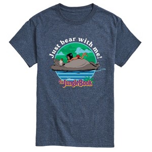 Men's - Disney - Mowgli and Baloo Just Bear With Me Short Sleeve Graphic T-Shirt - 1 of 4
